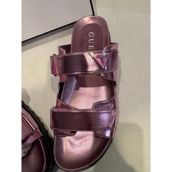 Fabula Slide Sandal (Women) GUESS new size 11 medium pink, 660